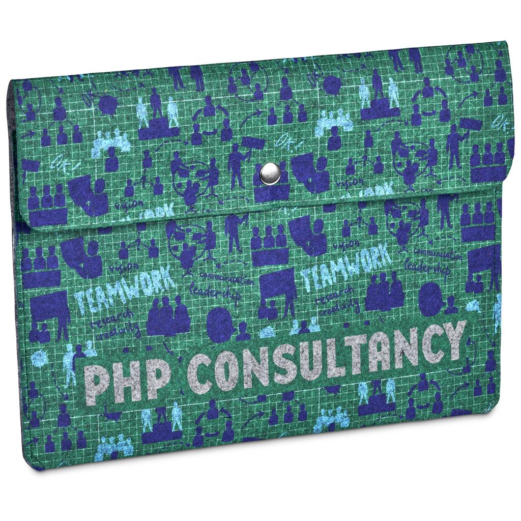 Custom Revo RPET Felt Document Holder