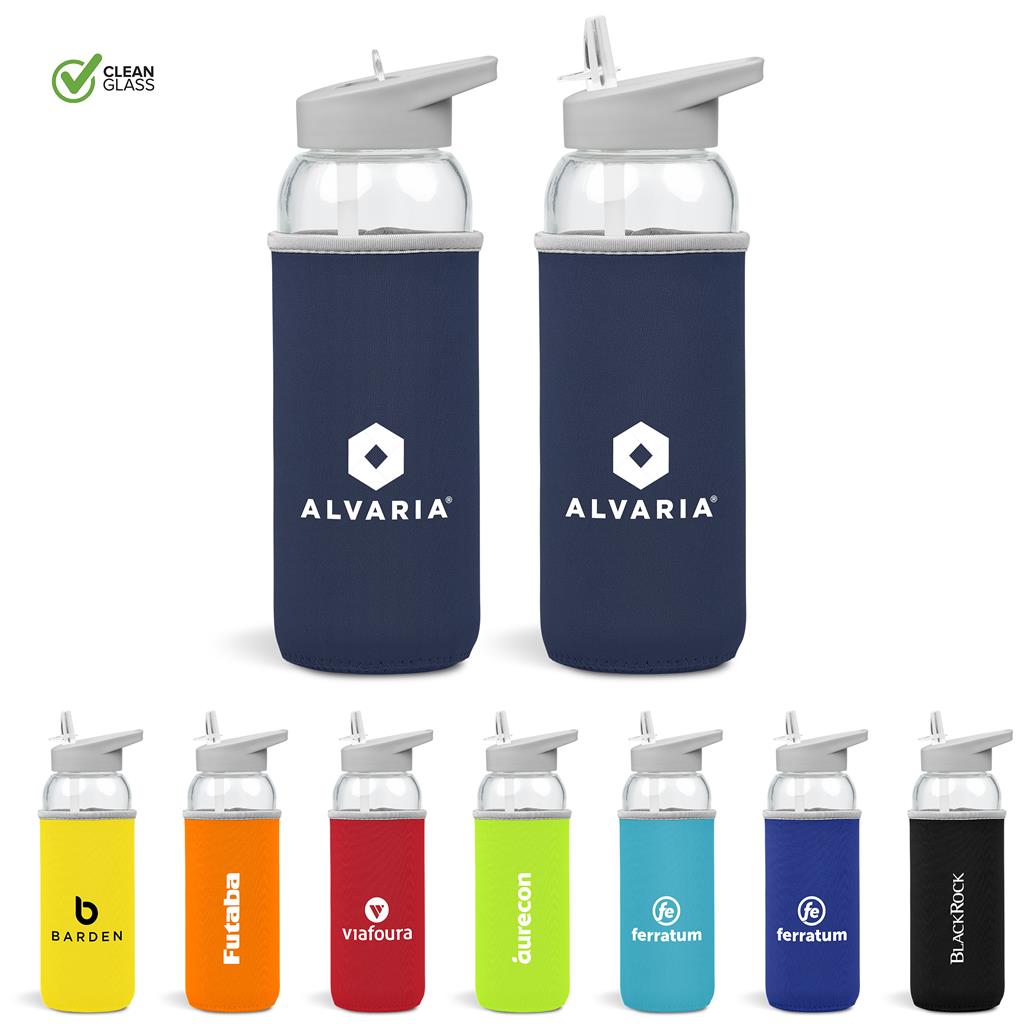 Sipper Neo Glass Water Bottle – 850ml