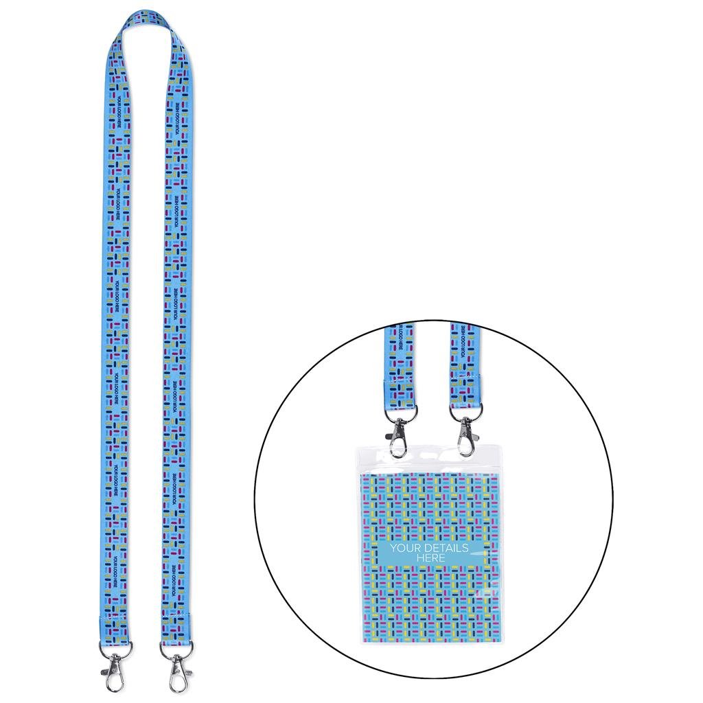 Sample Garros Double-Sided Sublimation Satin Lanyard