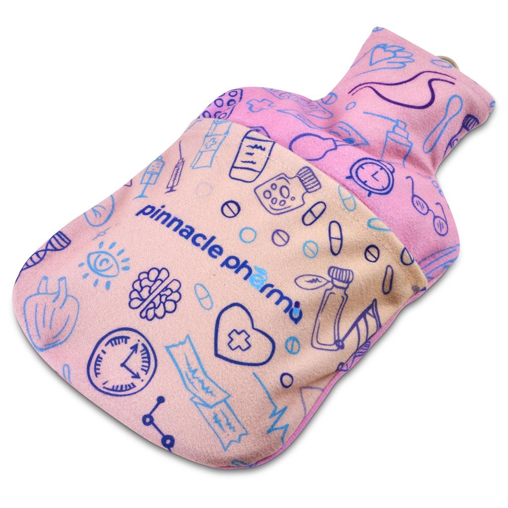 Custom Kindle Large Hot Water Bottle and Cover