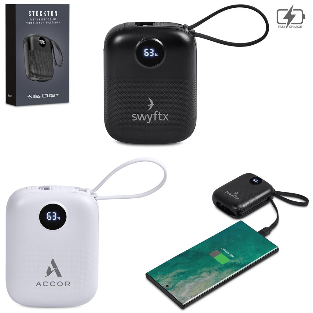 Stellar Fast Charge 22.5W Power Bank - 10000mAh