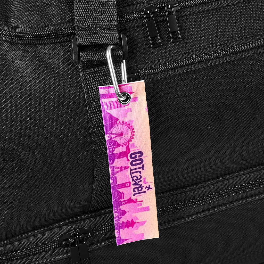 Pre-Production Sample Custom Voyanta 38mm Polyester Identifier Tag