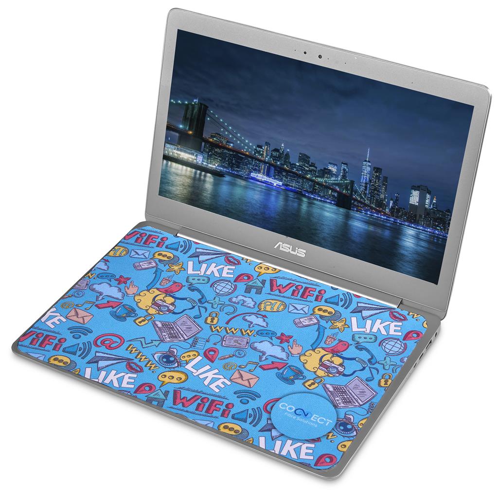 Pre-Production Sample Custom Sparkra Polyester Keyboard Protector Cloth