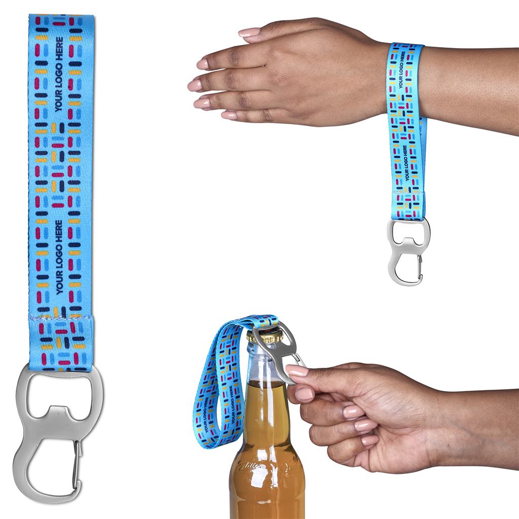 Trovi Double-Sided Wrist Strap Bottle Opener - Sample