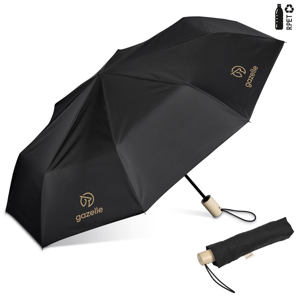 Ameno Recycled PET Auto-Open Compact Umbrella