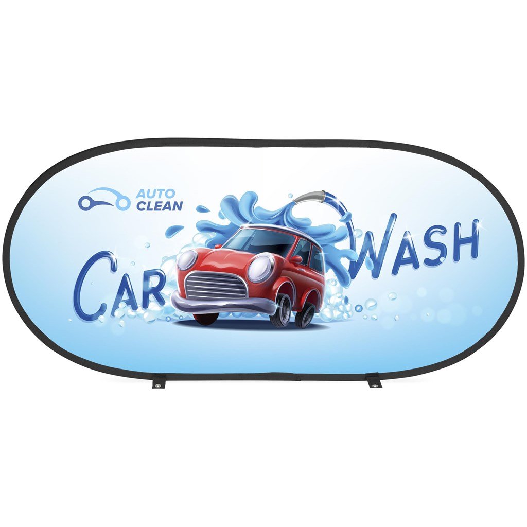 Sublimated Pop-Up Banner 2m X 1m