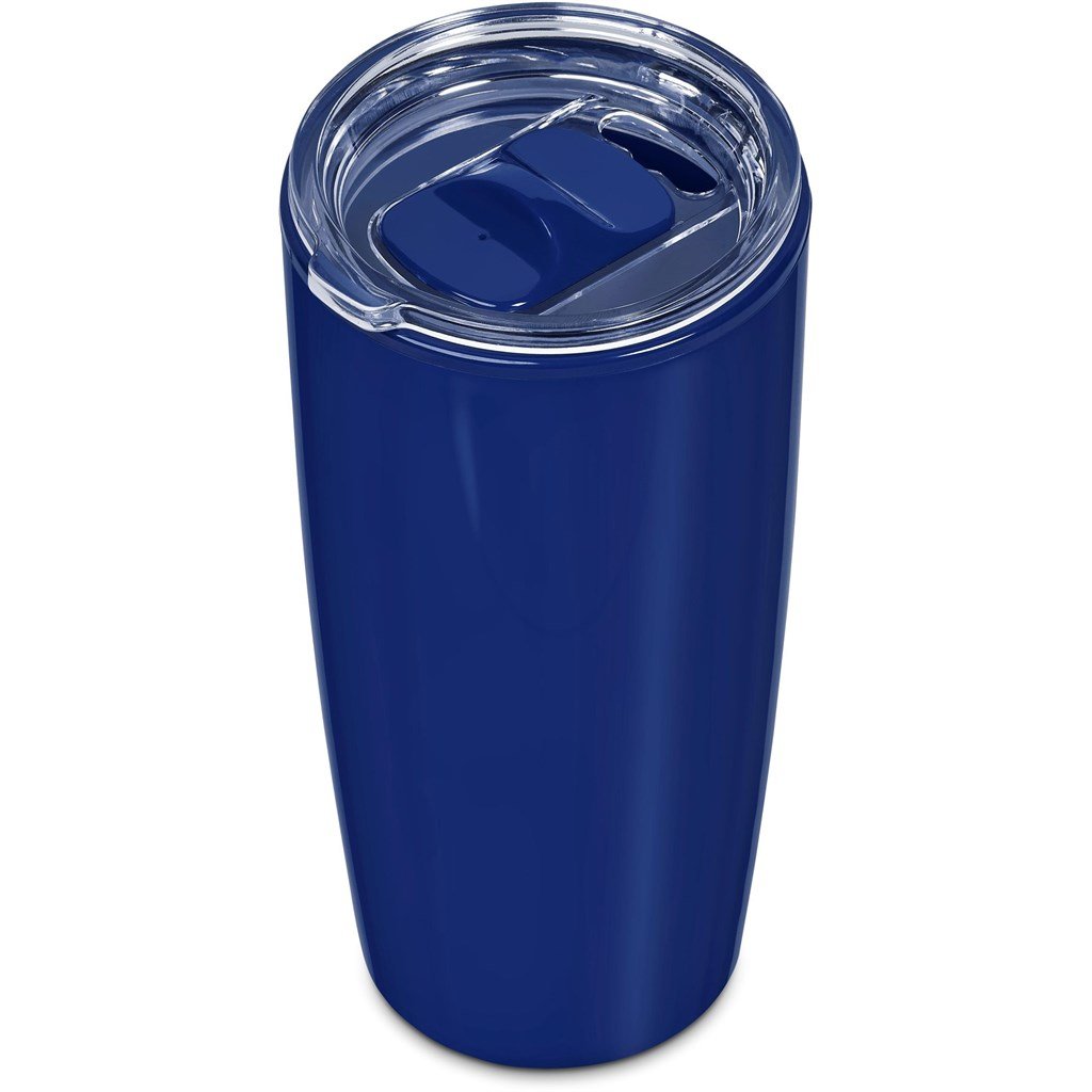 Daytona Plastic 2-in-1 Double-Wall Tumbler & Straw - 600ml