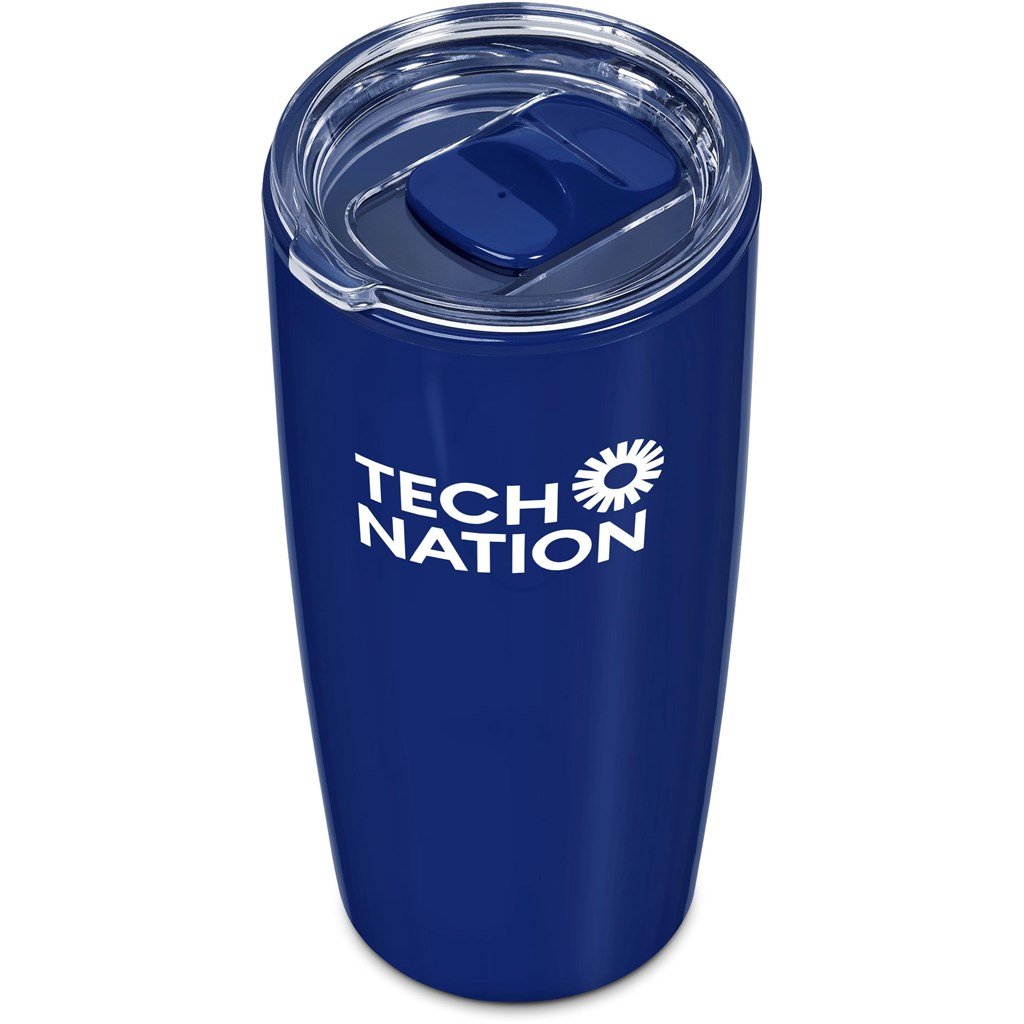 Daytona Plastic 2-in-1 Double-Wall Tumbler & Straw - 600ml