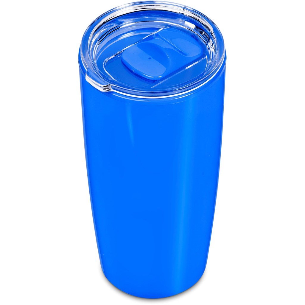 Daytona Plastic 2-in-1 Double-Wall Tumbler & Straw - 600ml
