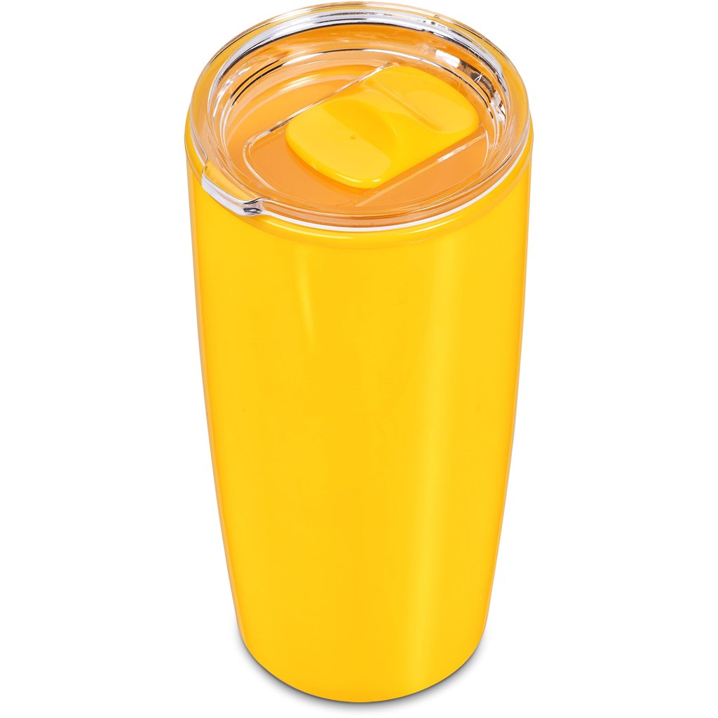 Daytona Plastic 2-in-1 Double-Wall Tumbler & Straw - 600ml