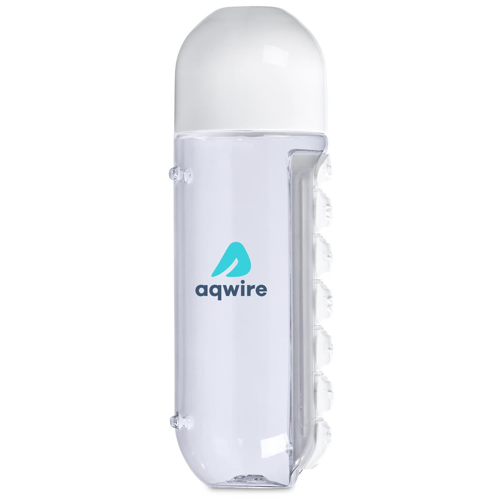Vita-Stream Pill Box Plastic Water Bottle - 600ml