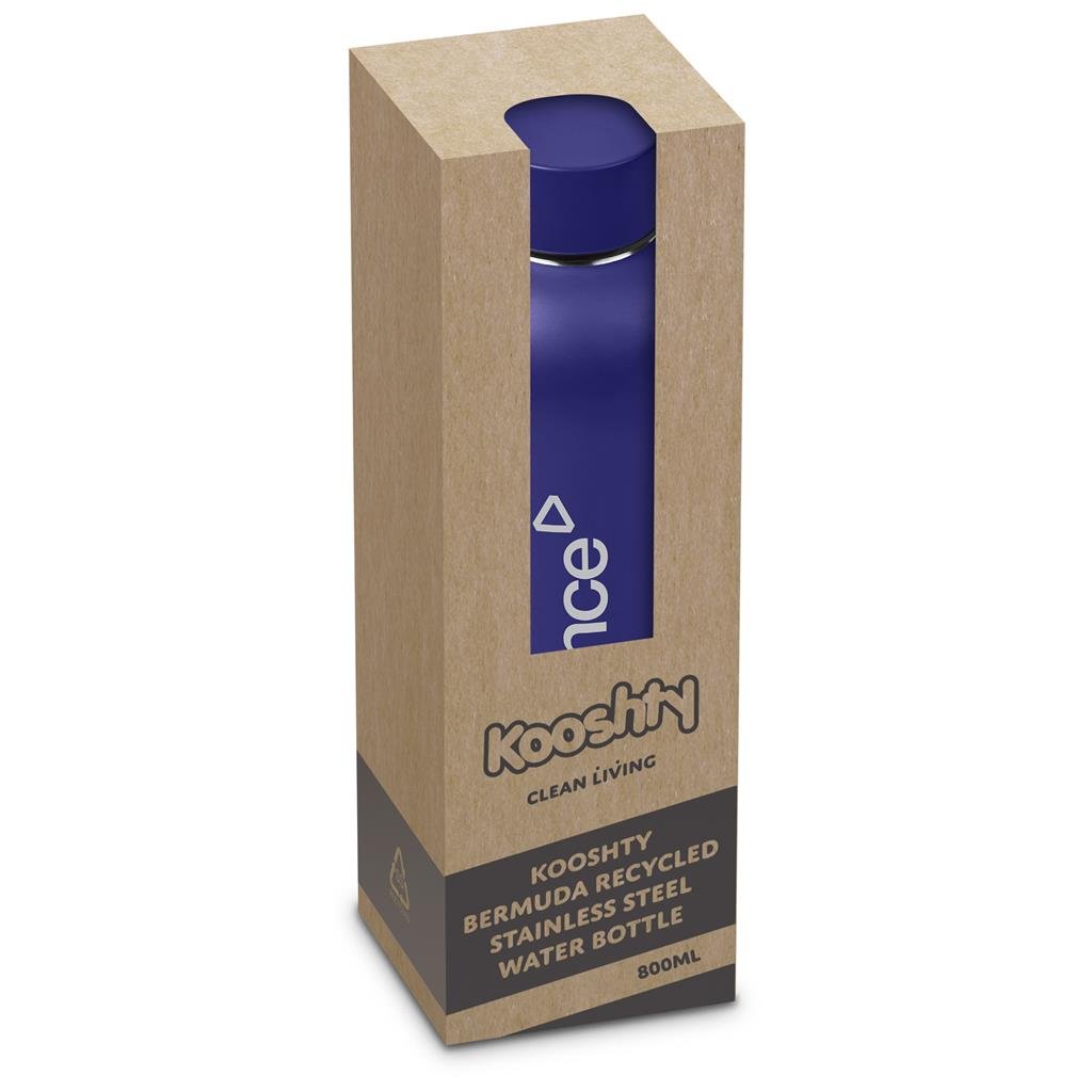 Bermuda Recycled Stainless Steel Water Bottle – 800ml