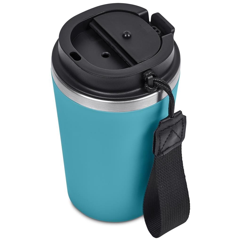 Luca Stainless Steel & Plastic Double-Wall Tumbler – 350ml