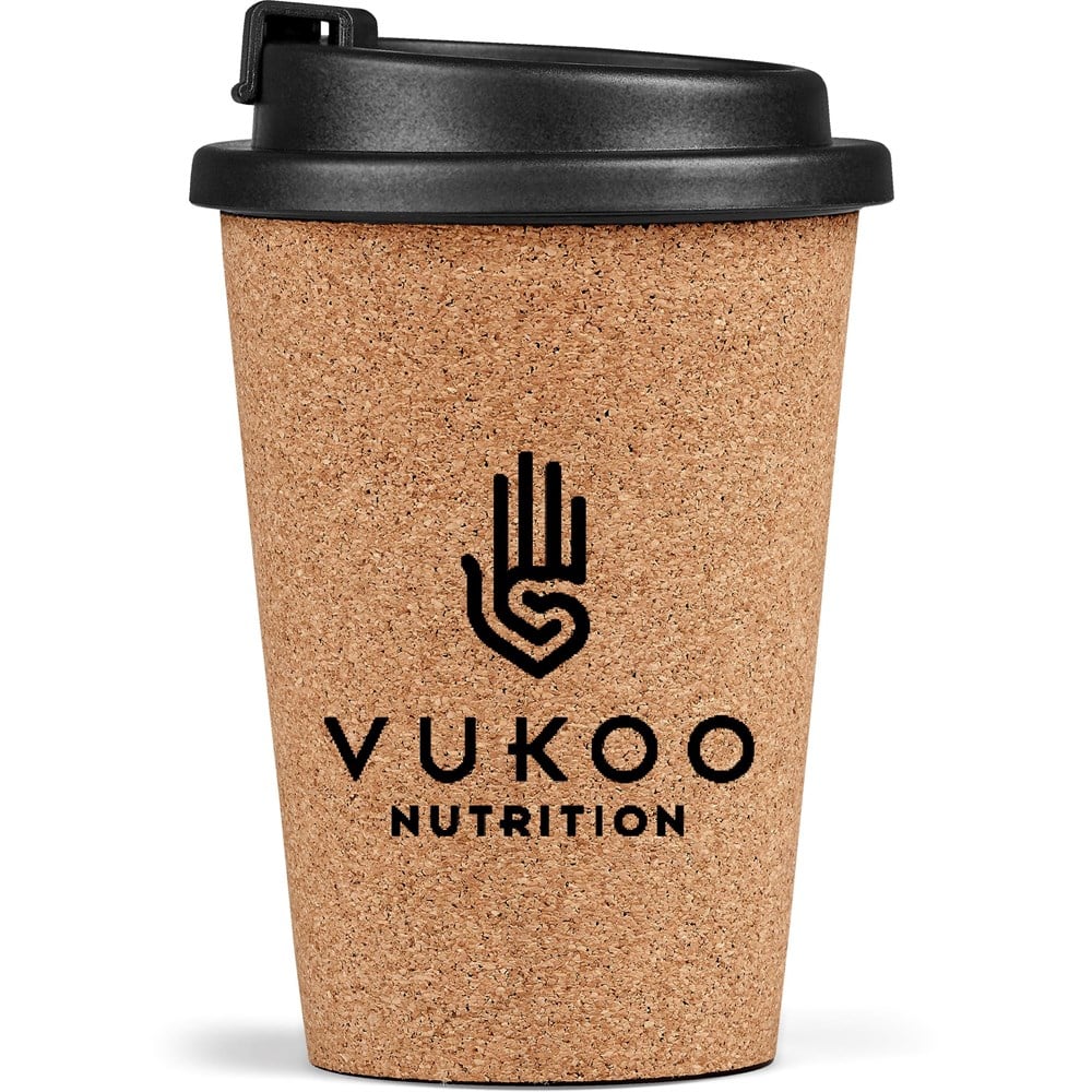 Joki Cork & Plastic Double-Wall Tumbler - 350ml