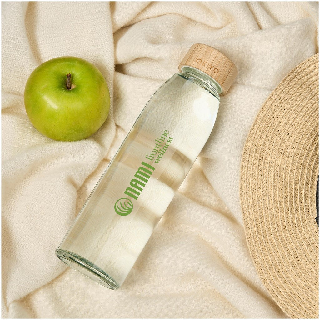 Wabi-Sabi Glass Water Bottle - 500ml