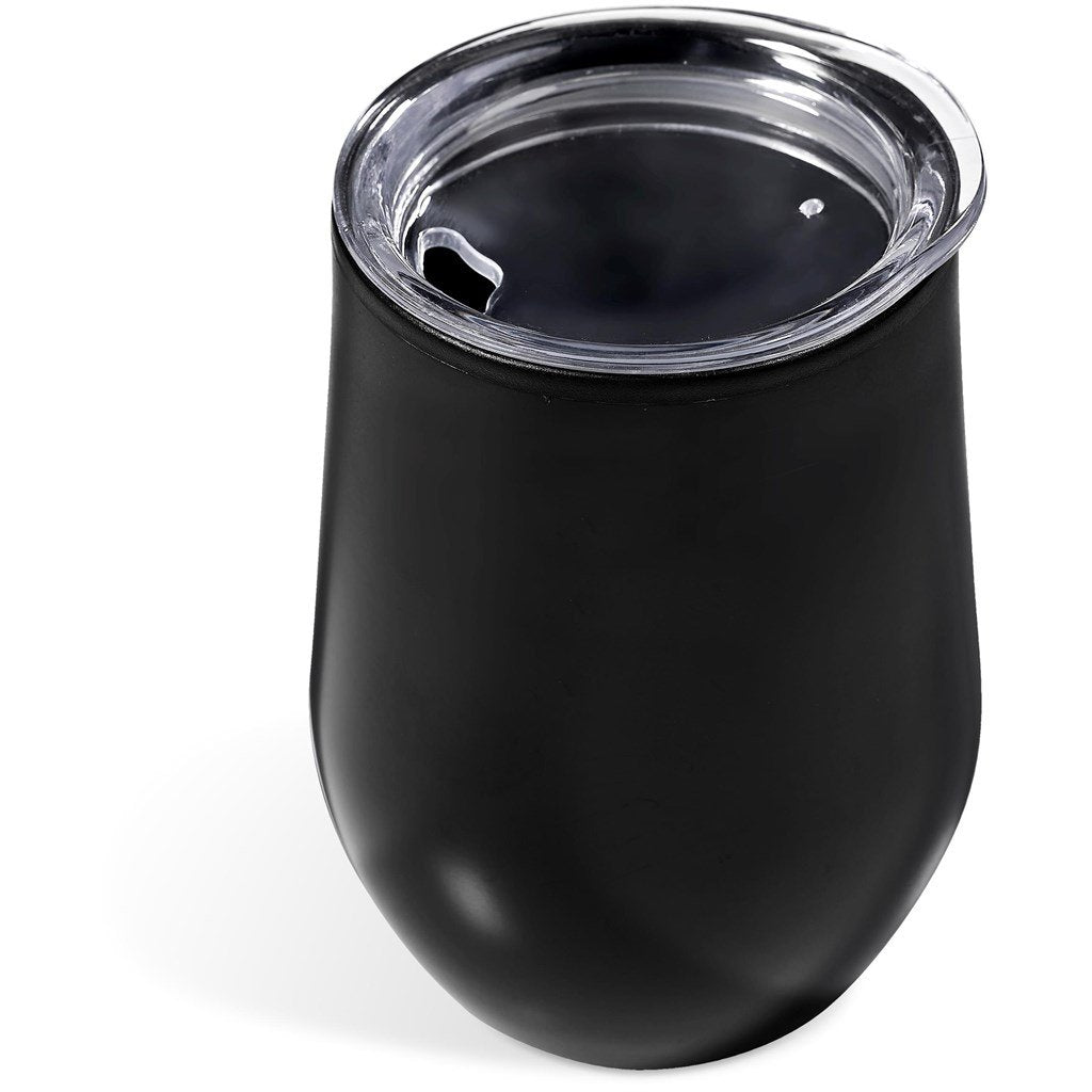 Stainless Steel & Plastic Double-Wall Tumbler - 350ml