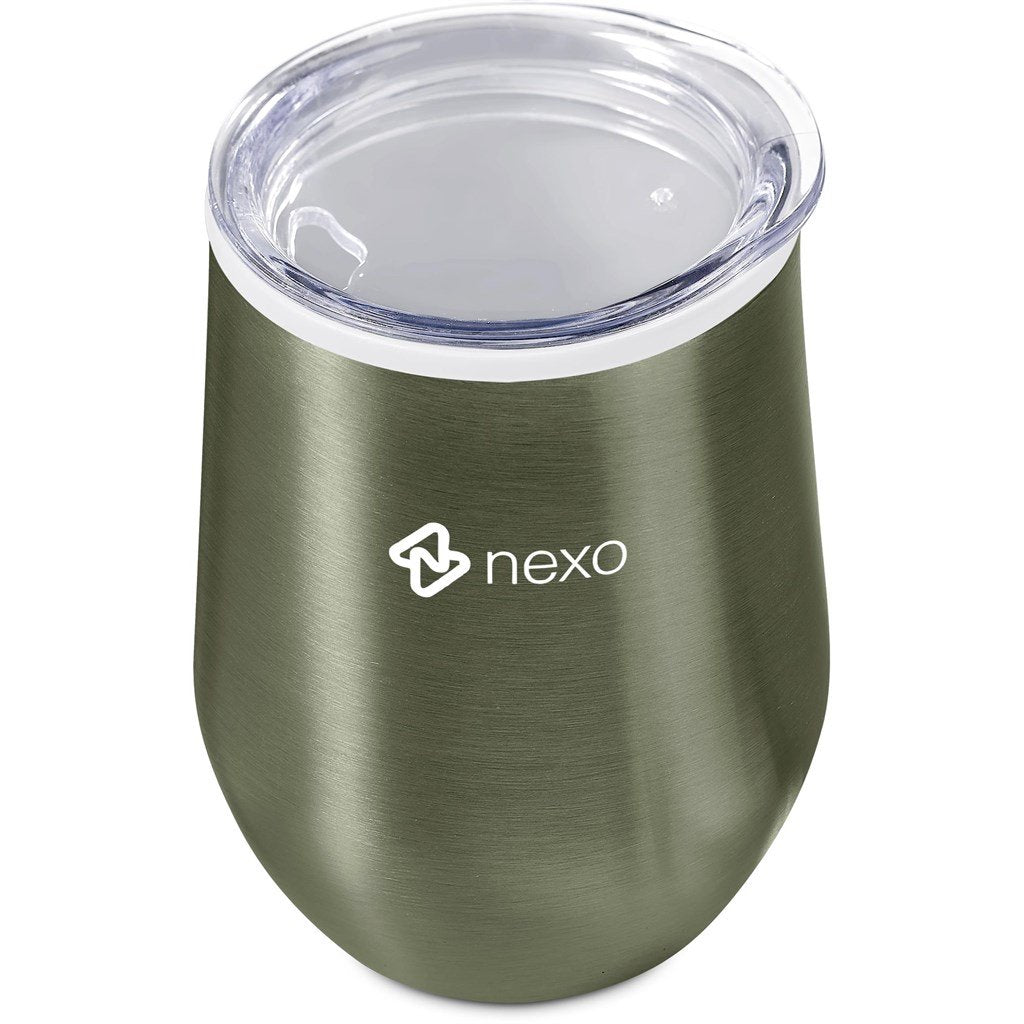 Vogue Madison Stainless Steel & Plastic Double-Wall Tumbler - 350ml