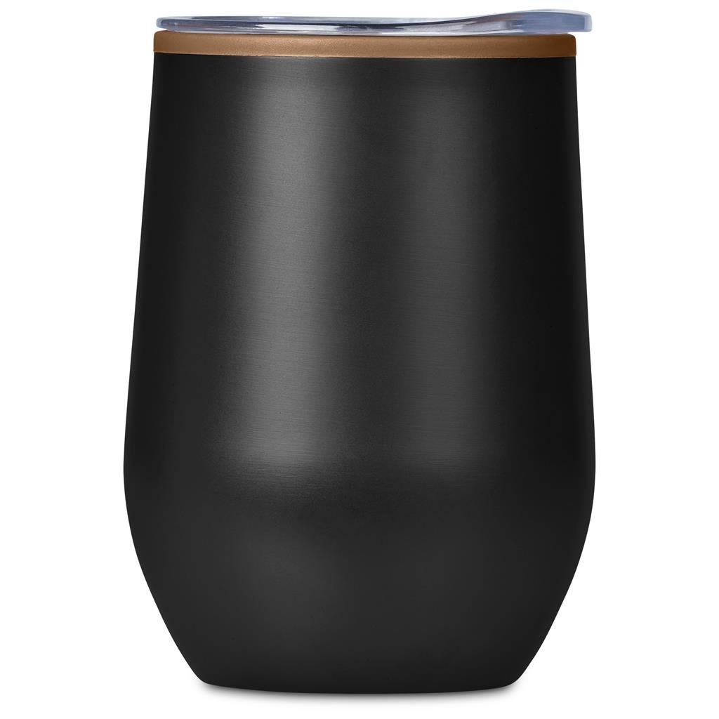 Ovolo Stainless Steel & Plastic Double-Wall Tumbler – 350ml