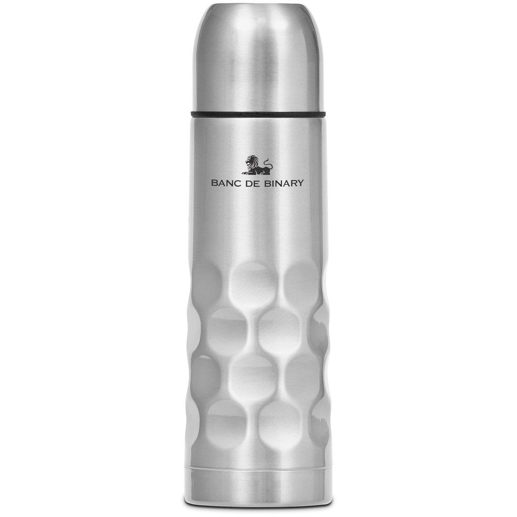 Patterned Stainless Steel Vacuum Flask - 500ml