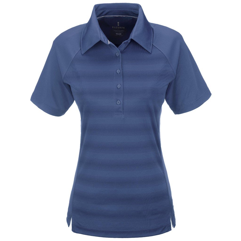 Ladies Shimmer Golf Shirt - Orange