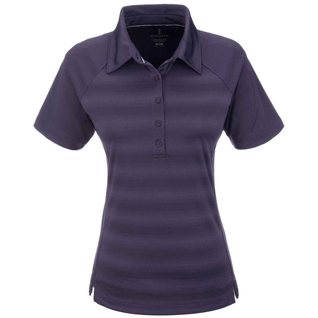 Ladies Shimmer Golf Shirt - Orange