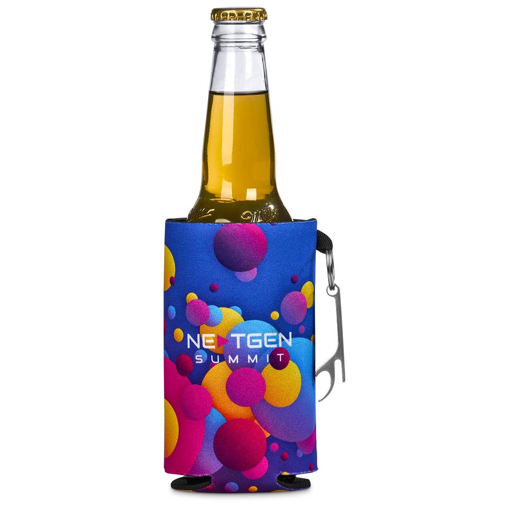 Custom Freezo Neoprene Stubby Cooler With Bottle Opener