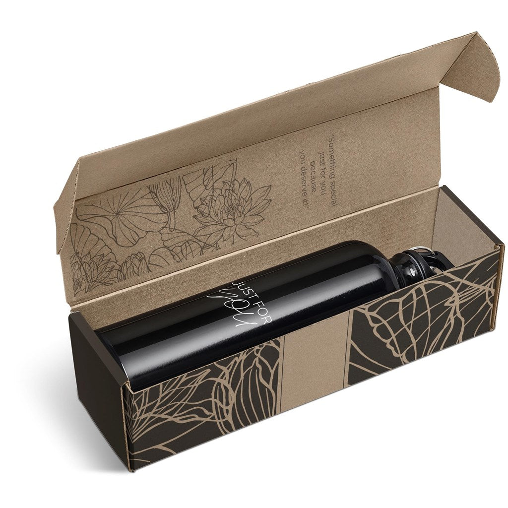 Solano Bottle in Bianca Custom Gift Box - Gold Only