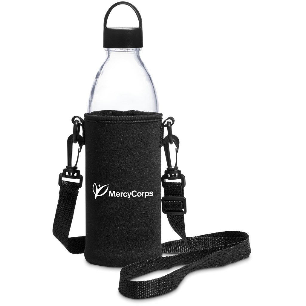 Hands-Free Glass Water Bottle – 850ml