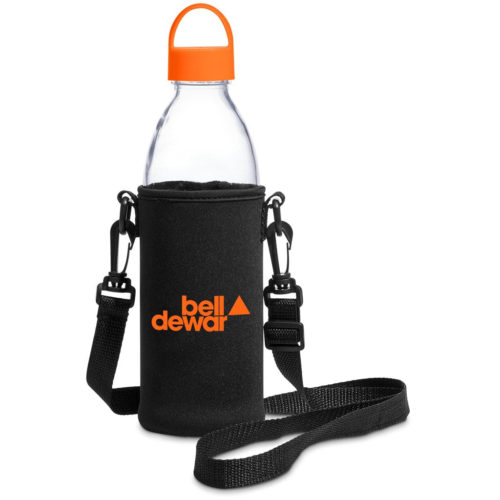 Hands-Free Glass Water Bottle – 850ml