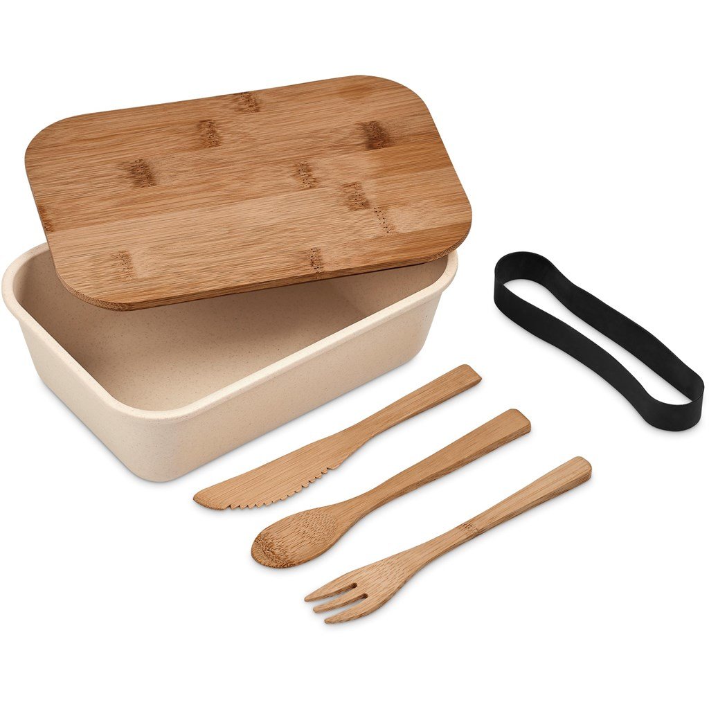 Natura Plus Bamboo Fibre Lunch Box Set