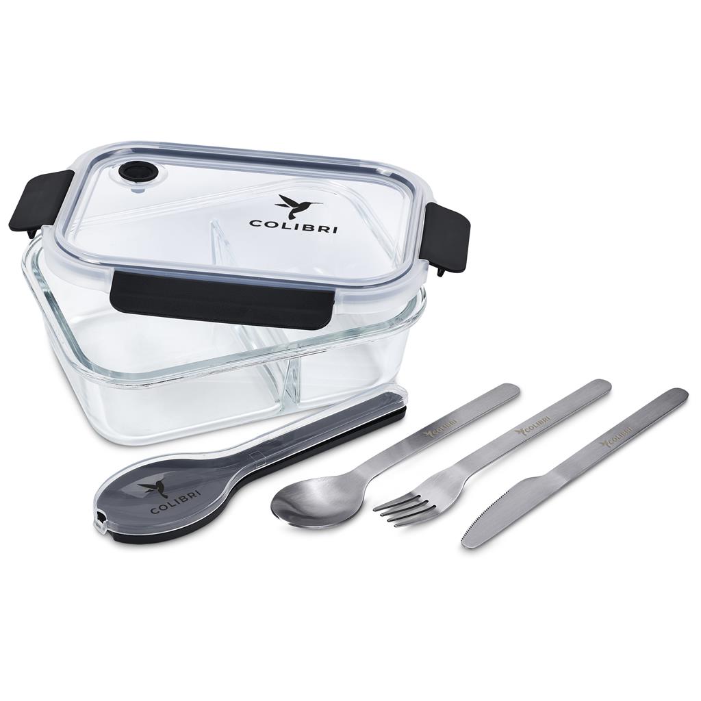 Mealmate Lunch Box & Cutlery Set
