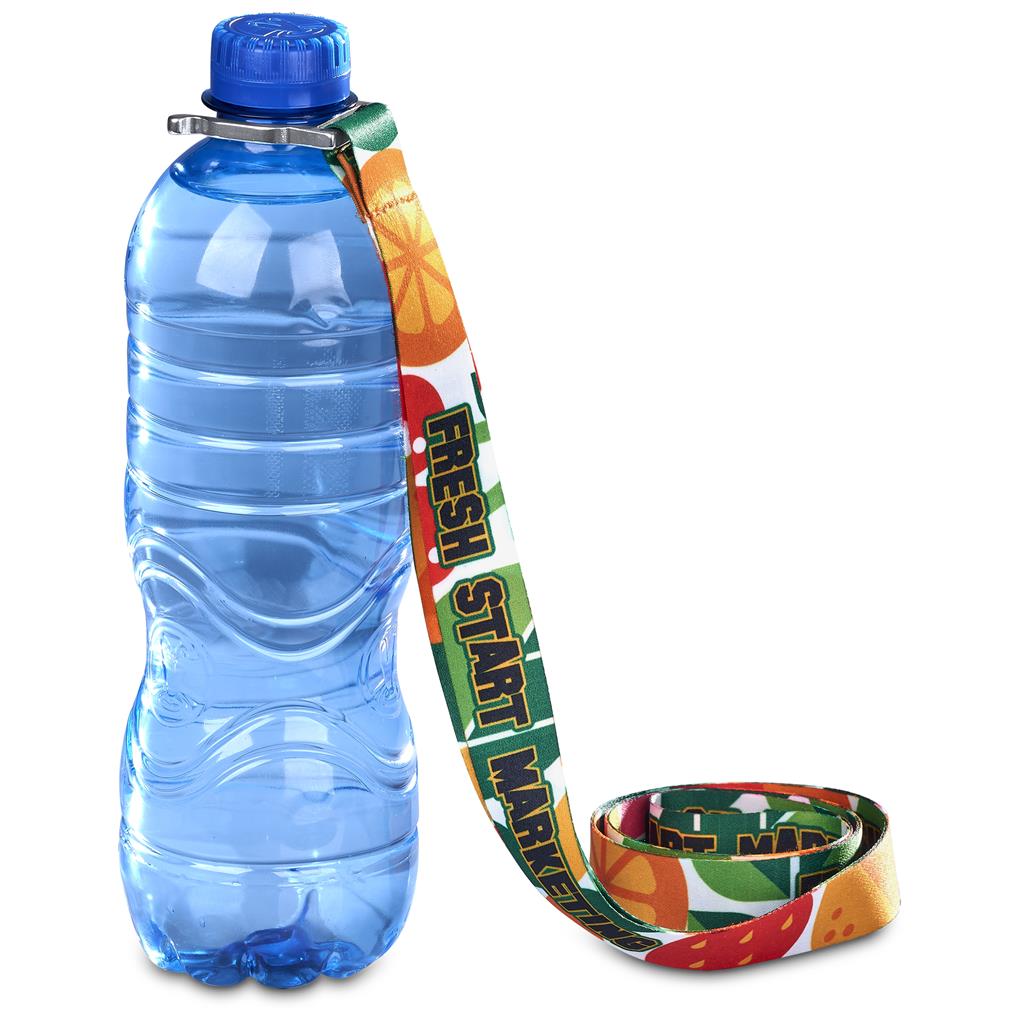 Aqua Crossbody Bottle Lanyard