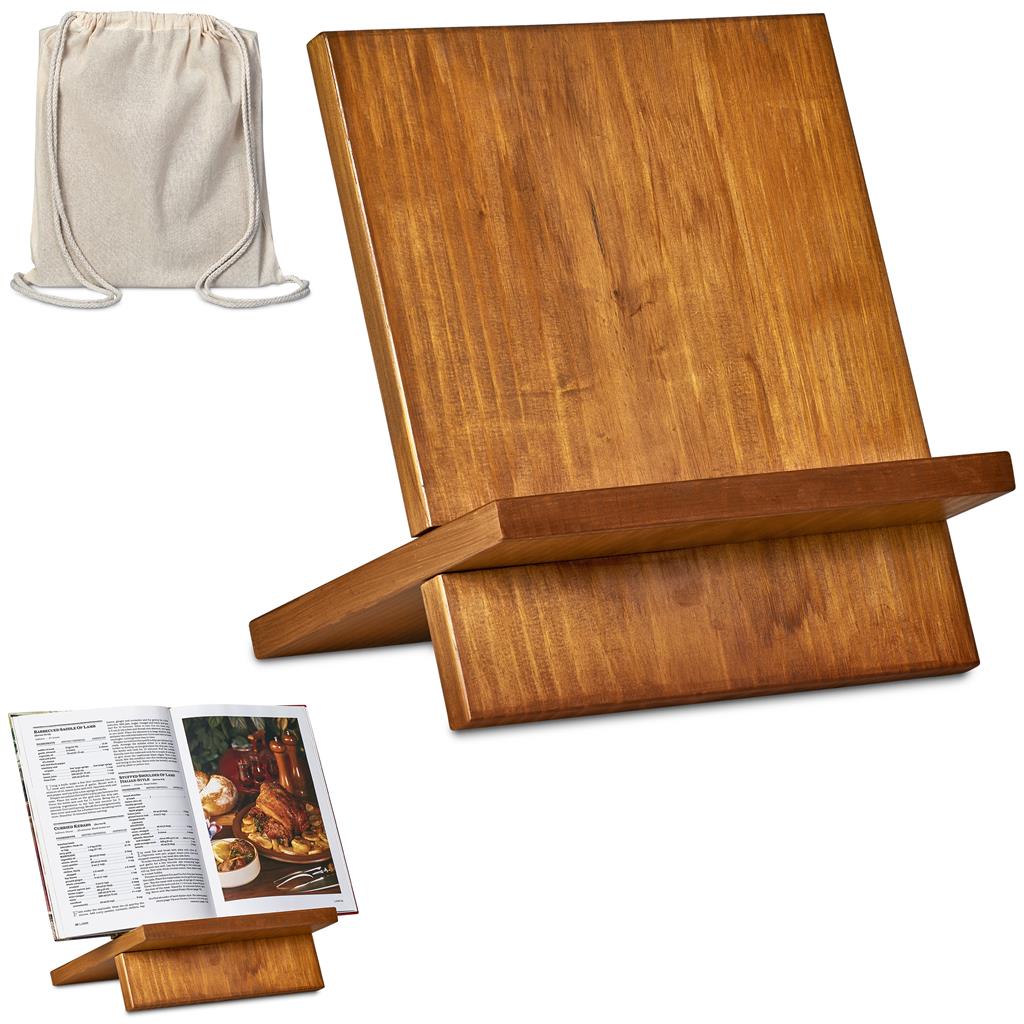 Rustic Cookbook Stand