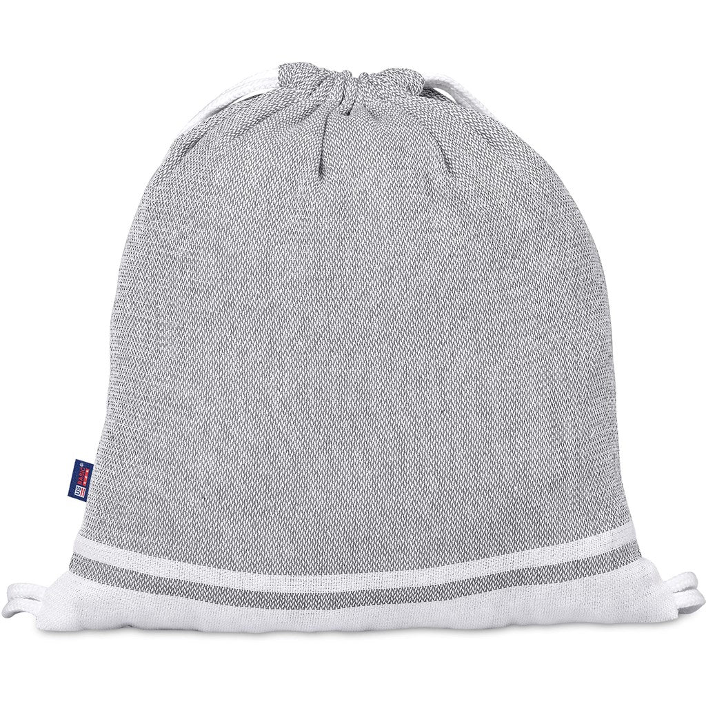 Santa Cruz Cotton-Rich Beach Towel & Drawstring Bag