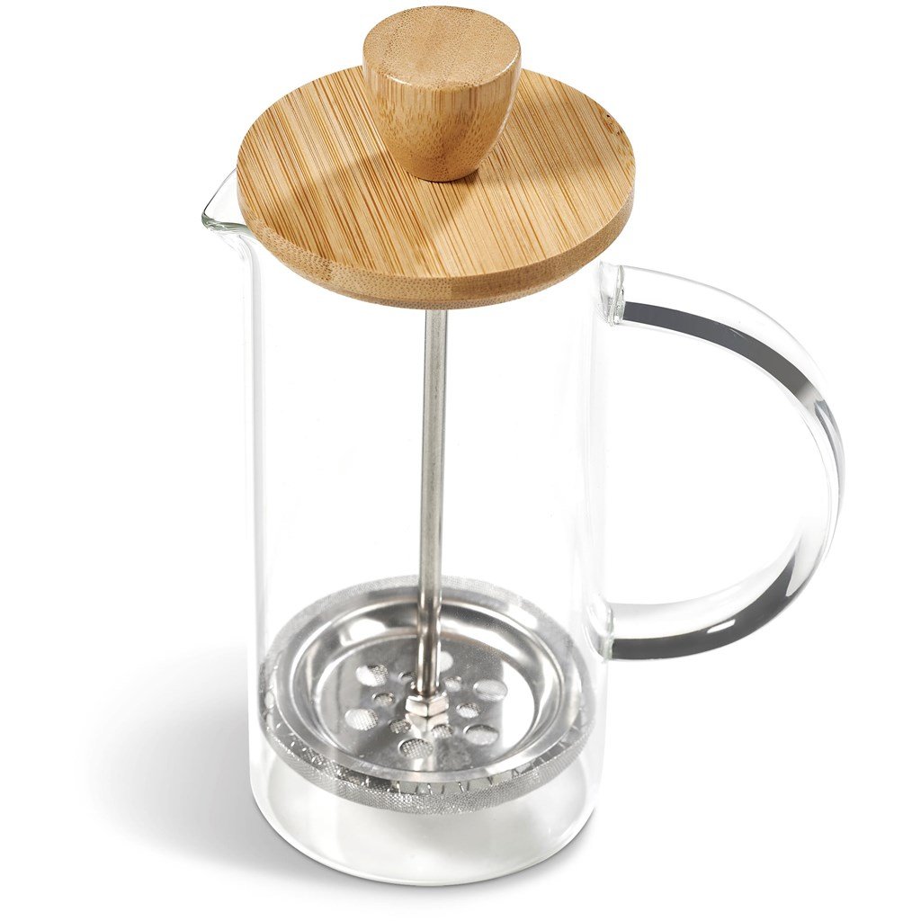 Osu Glass & Bamboo Coffee Plunger - 350ml