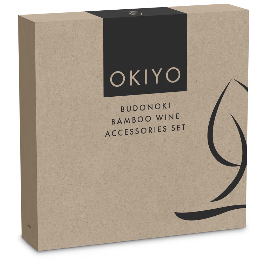 Budonoki Bamboo Wine Accessories set