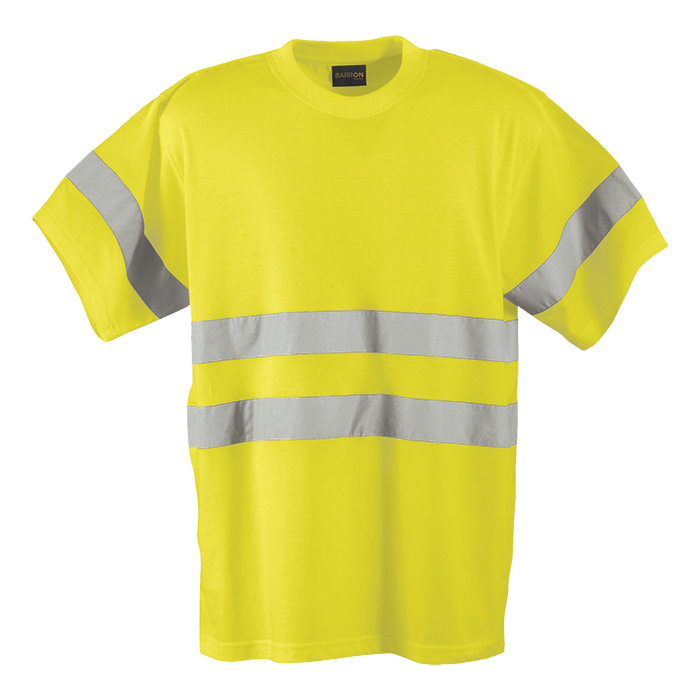 150g Poly Cotton Safety T-Shirt with tape