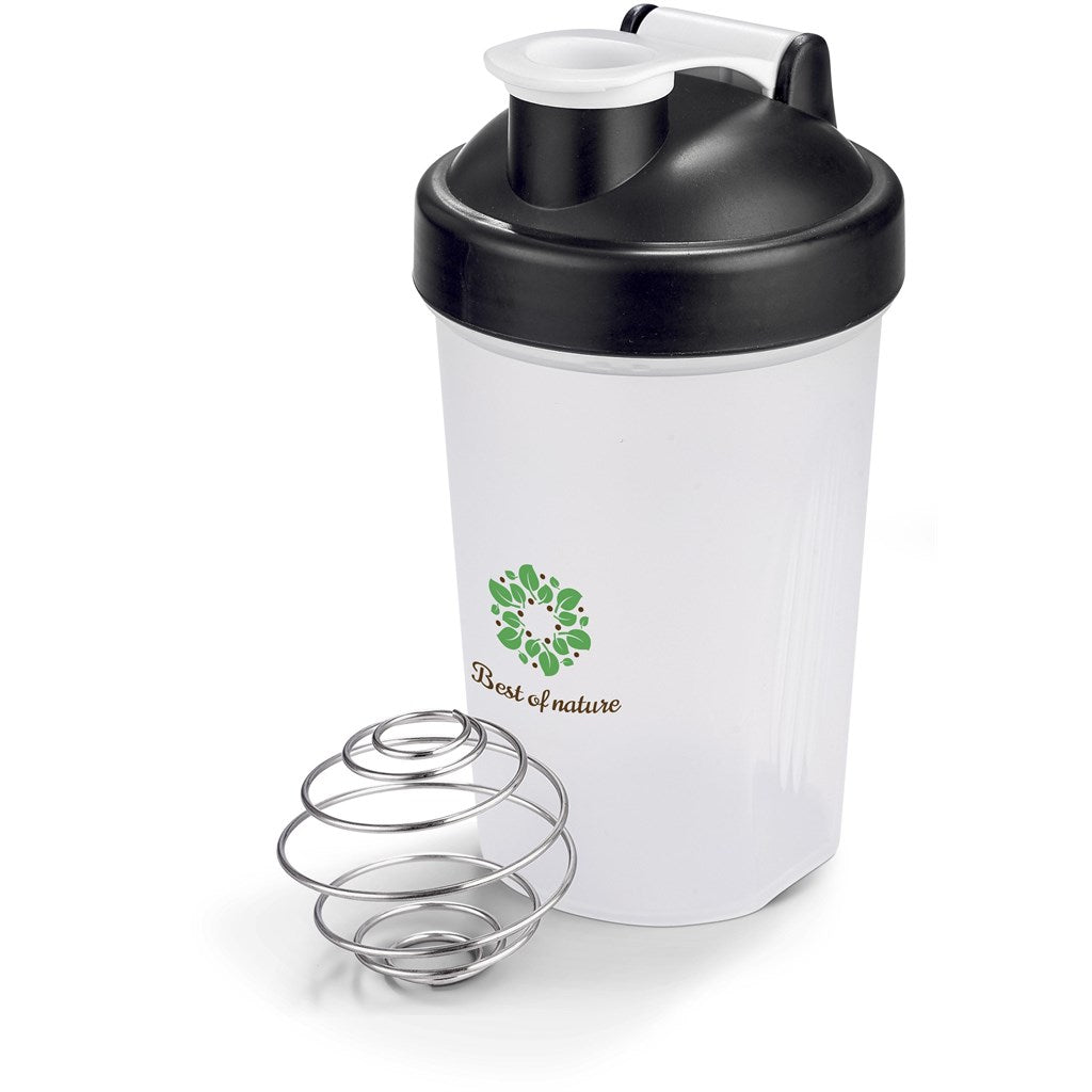 Shake & Burn Plastic Protein Shaker - 400ml