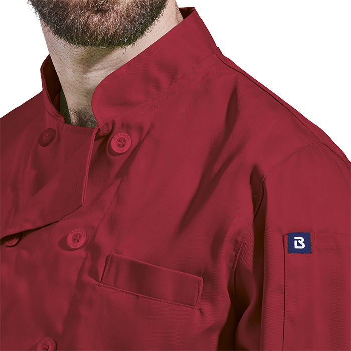 Mens Savonna Long Sleeve Chef Jacket