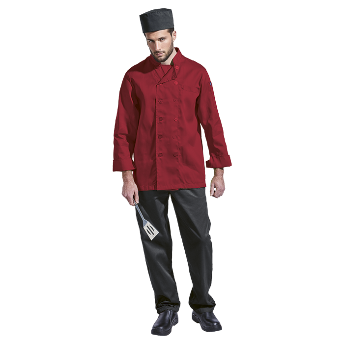 Mens Savonna Long Sleeve Chef Jacket