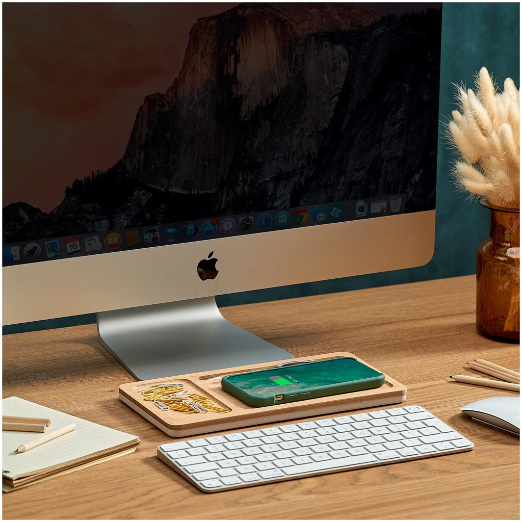 Musen Wireless Charger Desk Organiser