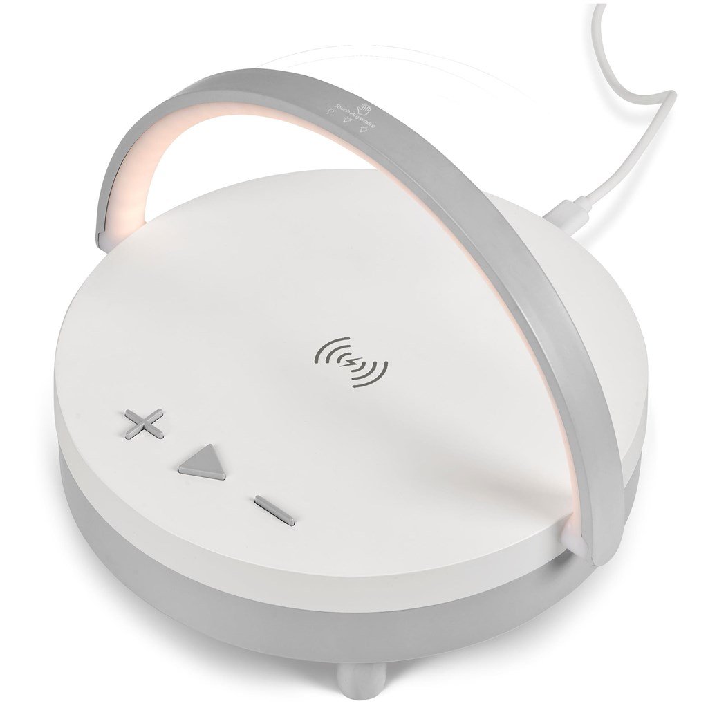 Anchorage Bluetooth Speaker, Wireless Charger & Night Light