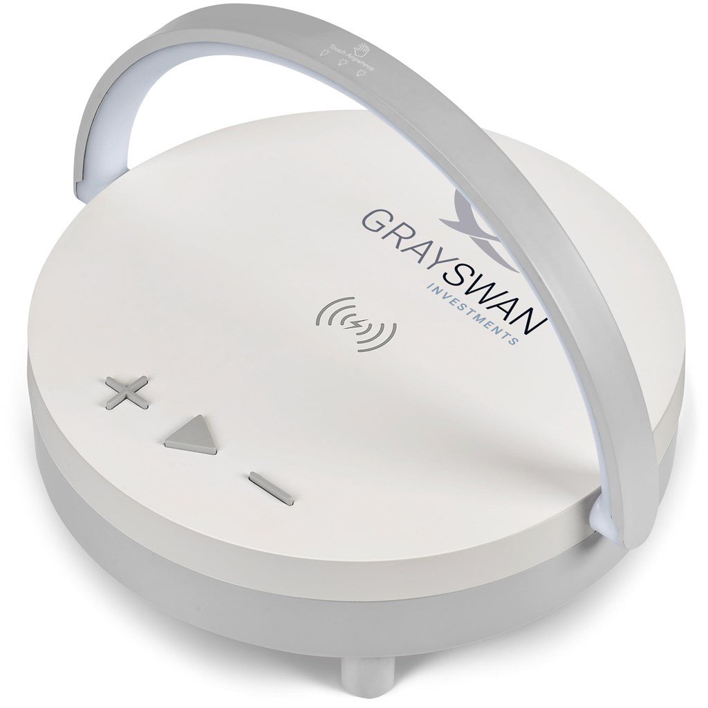 Anchorage Bluetooth Speaker, Wireless Charger & Night Light