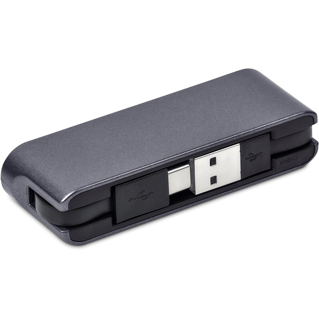 Dubai USB Hub - Gun Metal