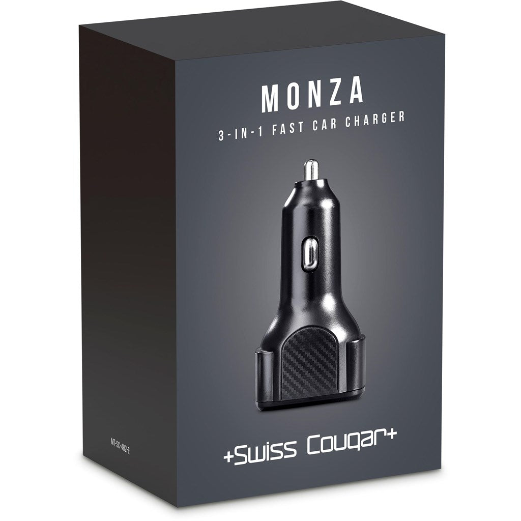 Monza 3-in-1 Fast Car Charger