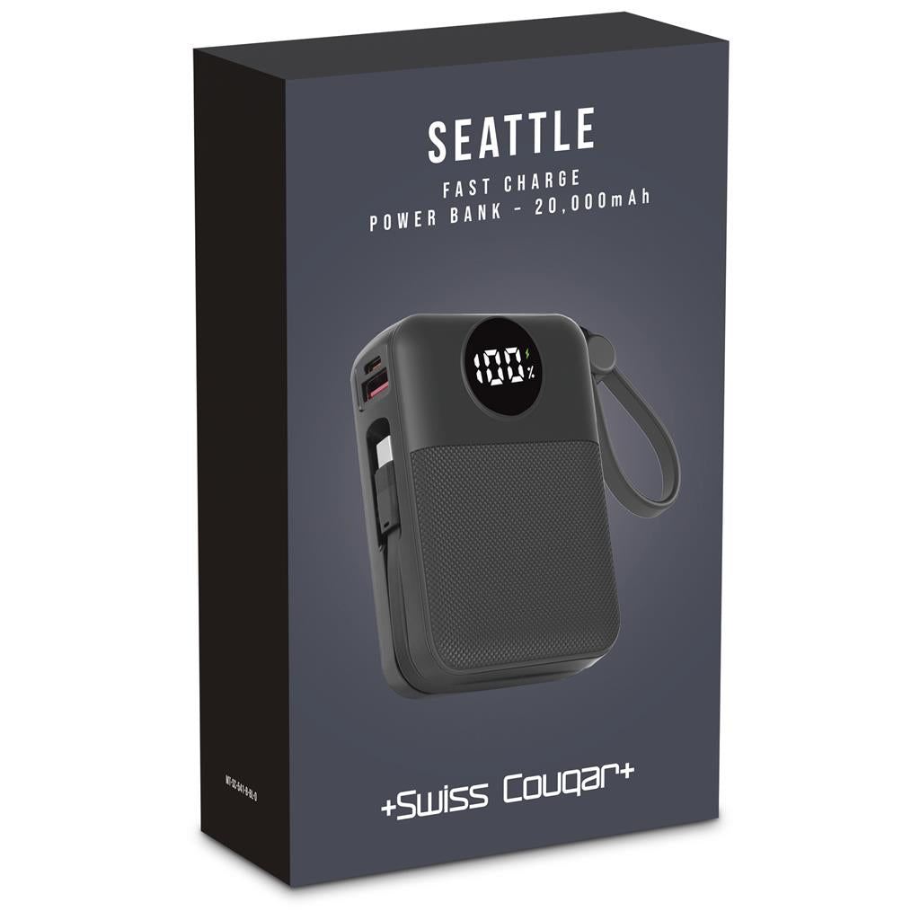 Seattle Fast Charge 22.5W Power Bank - 20,000mAh