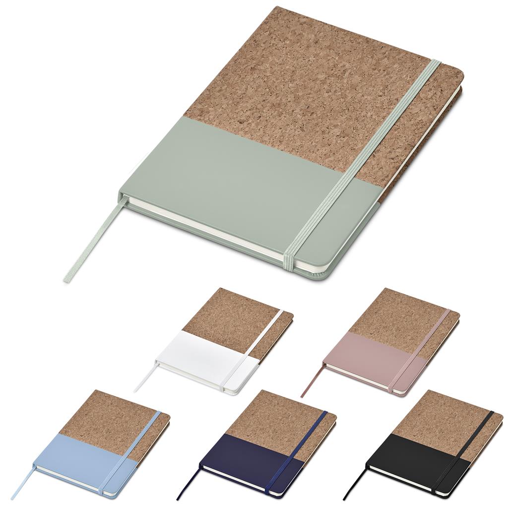 Denki Cork A5 Hard Cover Notebook