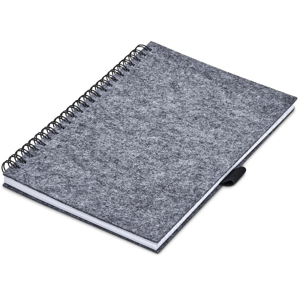 Fuji Recycled PET Felt A5 Spiral Notebook