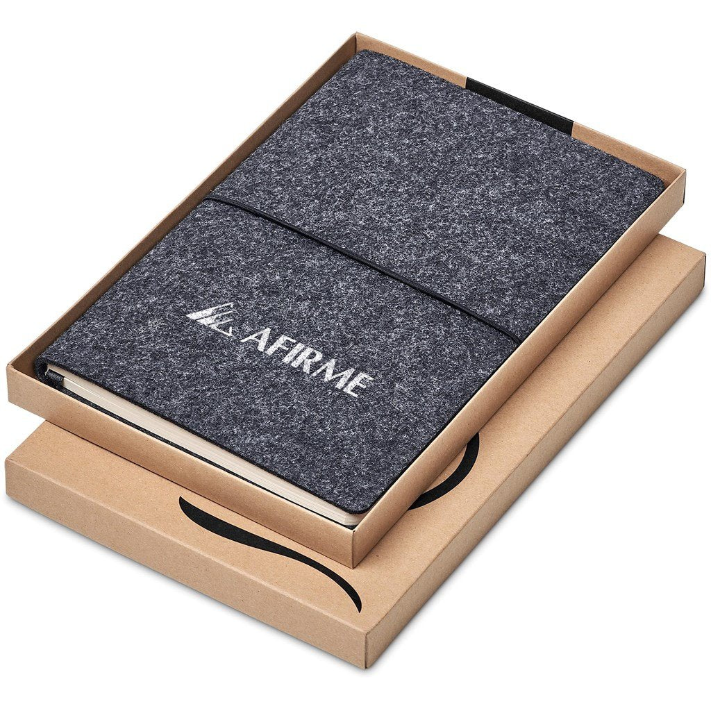 Rika Recycled PET Felt A5 Soft Cover Notebook