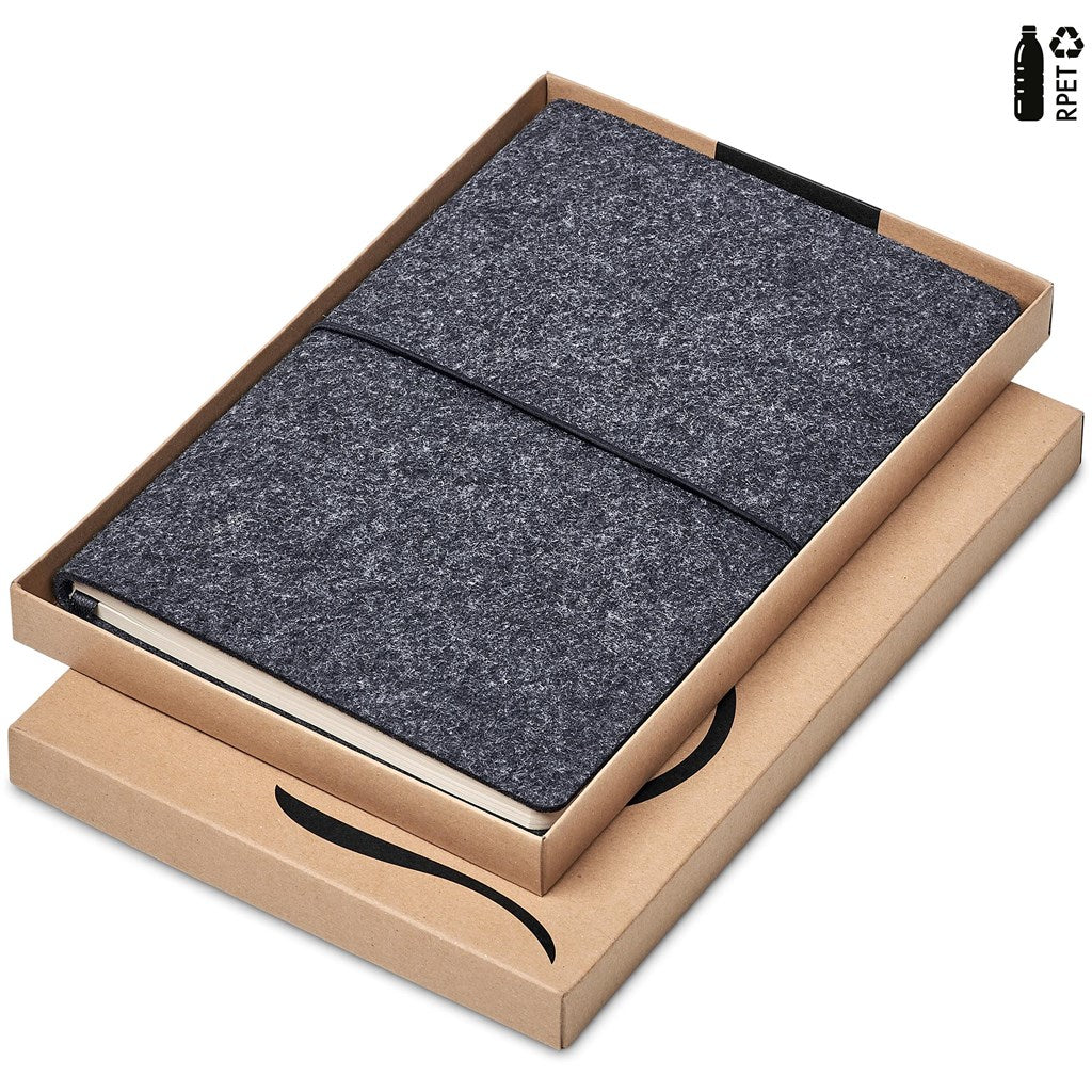 Rika Recycled PET Felt A5 Soft Cover Notebook